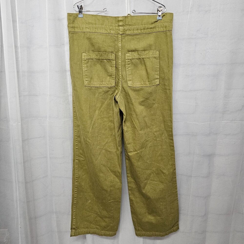 Universal Thread Olive Canvas Drawstring Pants Wi… - image 7